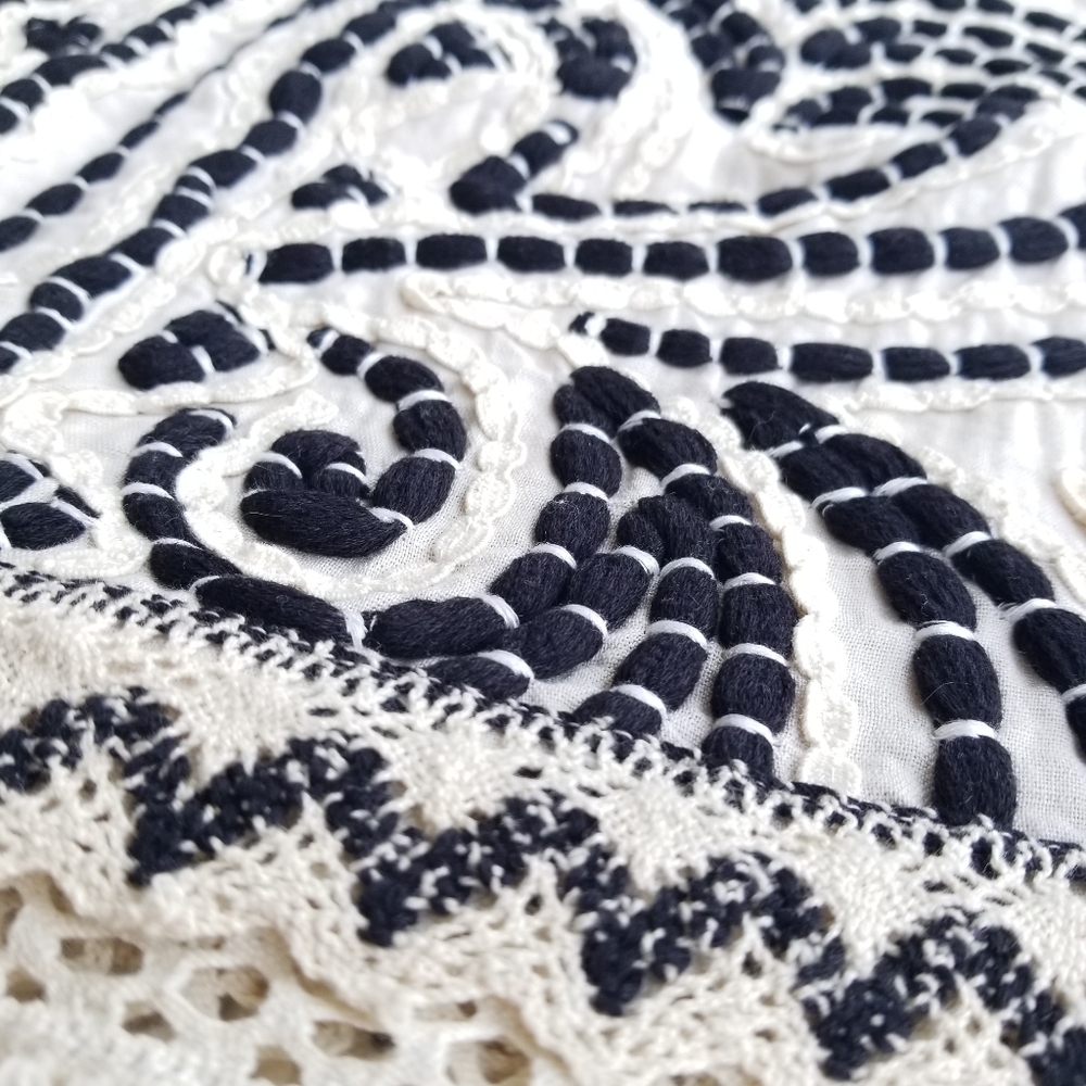 🔥LAST 1🔥NWT ANTHROPOLOGIE BOHO TEXTURED MINI SKIRT - Picture 5 of 8